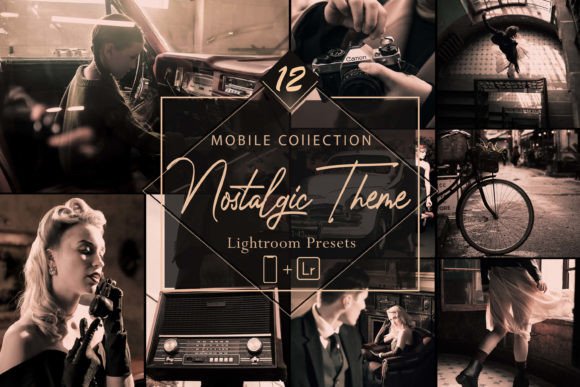 Download 12 Mobile Lightroom, Nostalgic Theme - Mobile Collection