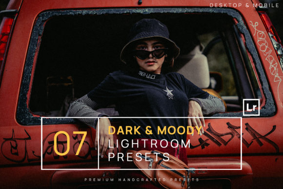 Download 7 Dark &amp; Moody Lightroom Presets +Mobile - Mobile Collection