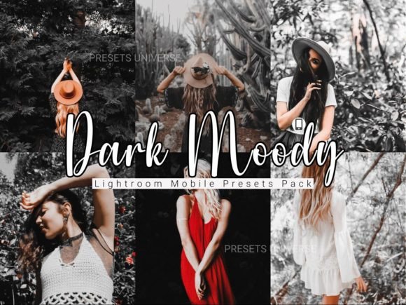 Download 10 Dark &amp; Moody Lightroom Mobile Presets - Mobile Collection