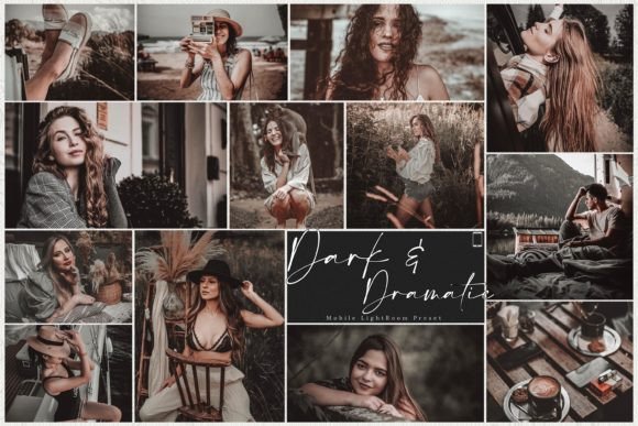 Download 18 Mobile Lightroom, Dark &amp; Dramatic - Mobile Collection