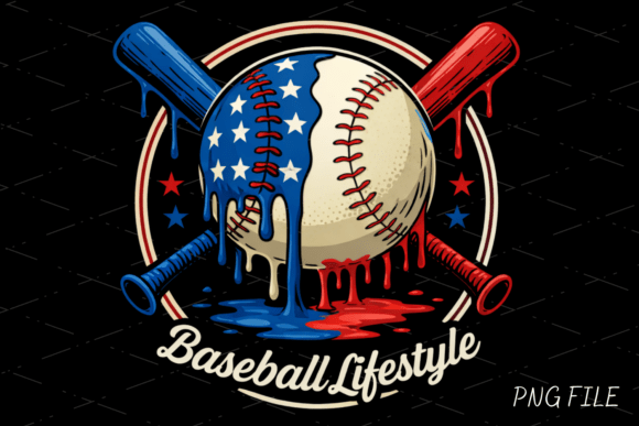 Download USA Baseball Lifestyle PNG Design - Lifestyle Collection